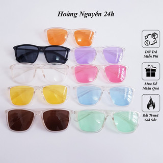Mắt Kính Gọng Tây Dẻo Trong Suốt Nhiều Màu Thời Trang Cực Hot