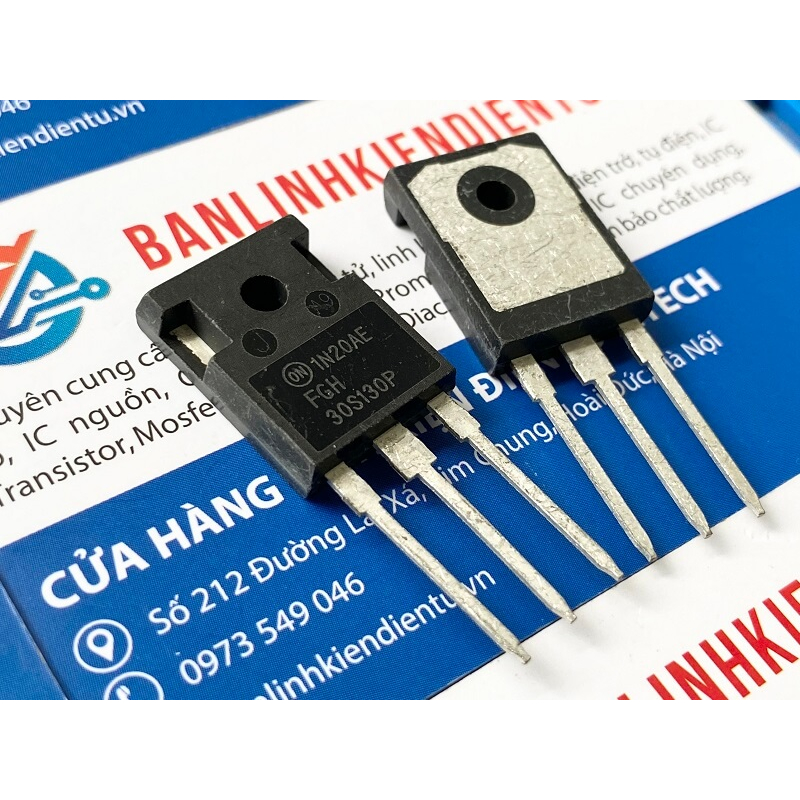 FGH30S130P FGH30S130P IGBT 30A/1300V Kiểu Chân TO-247