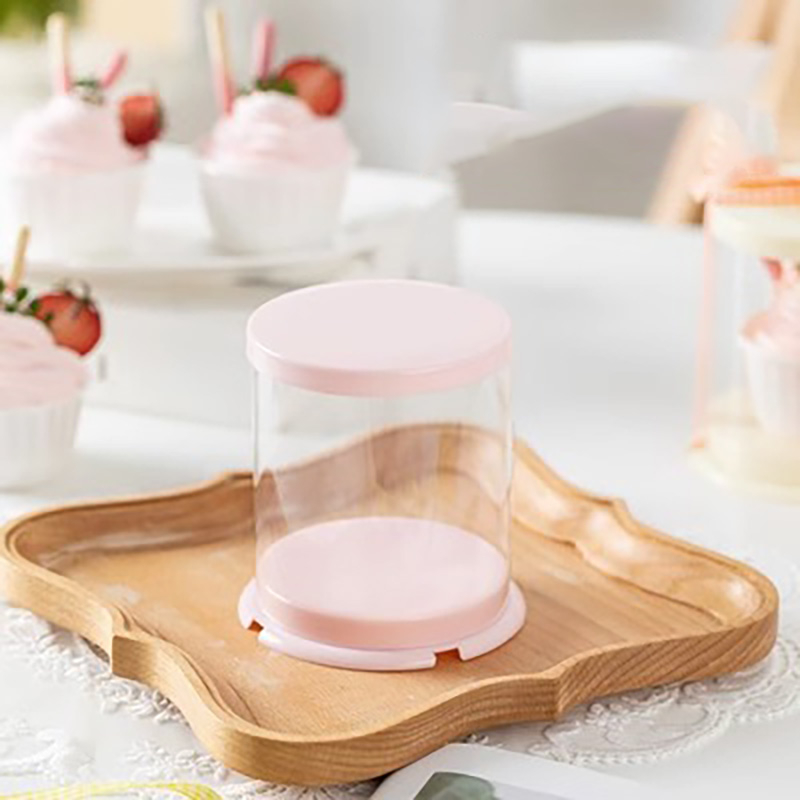 Phụ Kiện Sinh Nhật  Hộp Trụ Tròn Mini Đựng Bánh Kem, Đựng Quà Tặng