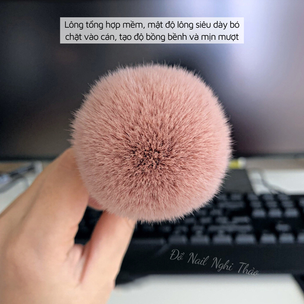 Chổi phủi bụi nail NGHI THẢO cán dài