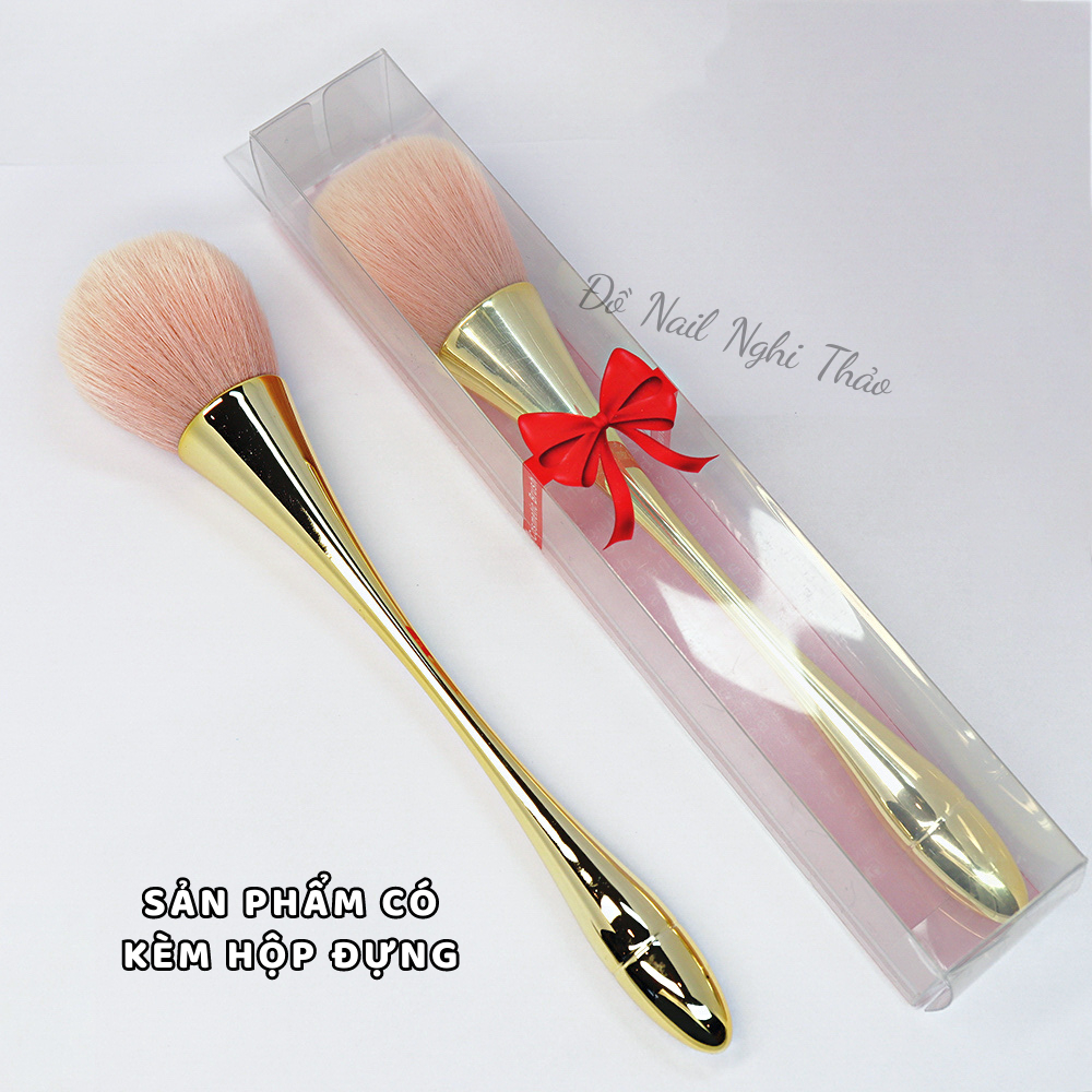 Chổi phủi bụi nail NGHI THẢO cán dài
