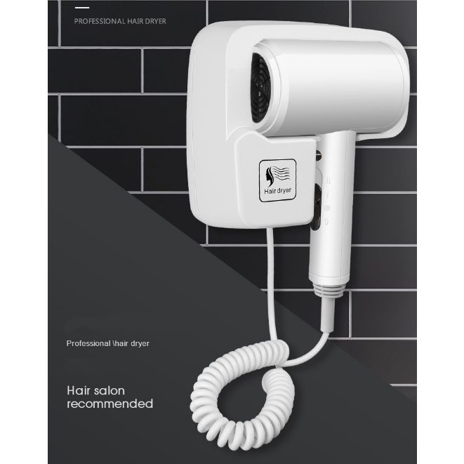 Máy Sấy Tóc 2 Chế Độ Nóng Lạnh Treo Tường Hiltons Hair Warm Choices 3C ☘️AsiaMart88 ☘️