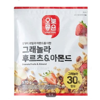 Ngũ cốc trái cây hạnh nhân good today 570g