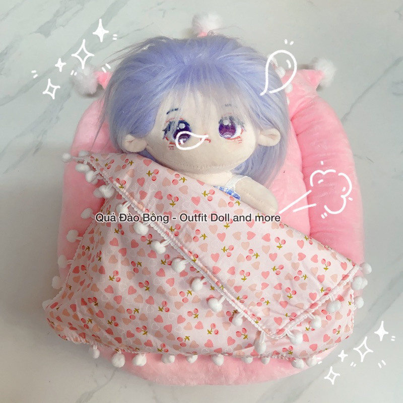 Nệm, Giường cho Doll 20cm, 15cm, 10cm