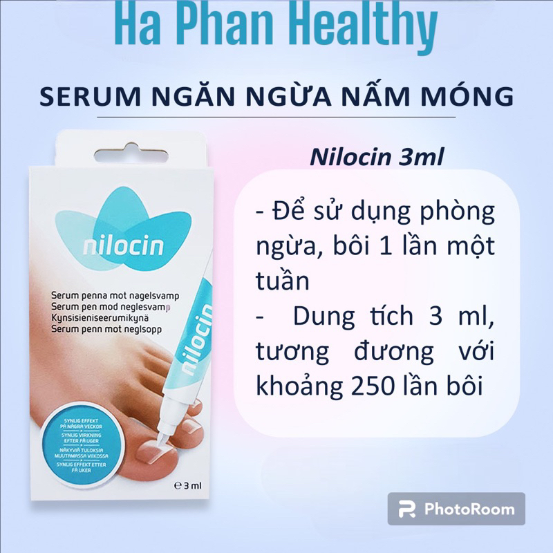 NILOCIN – NGĂN NGỪA NẤM MÓNG