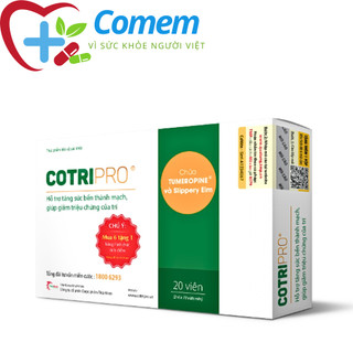Cotripro - Viên Uống Hỗ Trợ Bệnh Trĩ