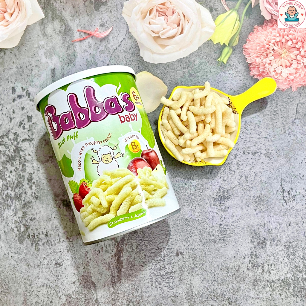 Bánh gạo Babba's 40gr cho bé 7m+