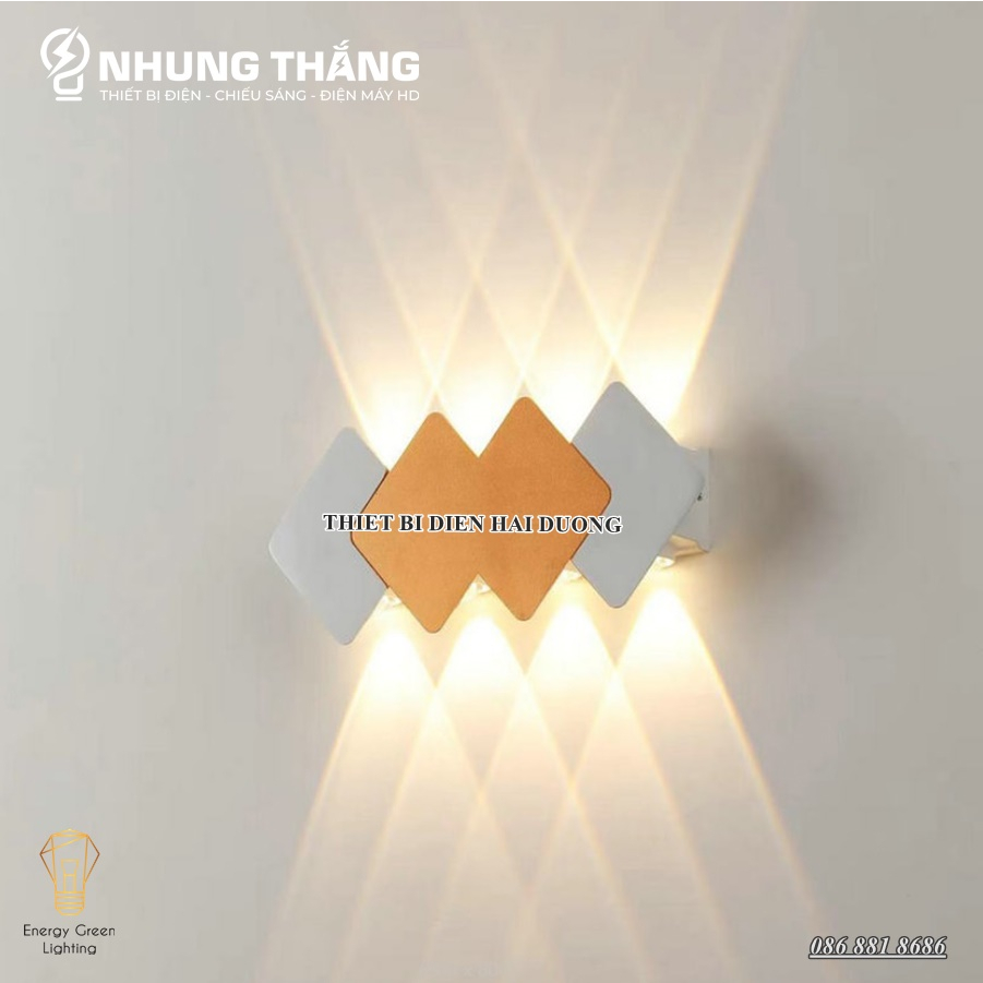 Nhiều Mẫu - Đèn Hắt Tường Chống Nước 2 Đầu Chiếu Sáng DT-02119 - Thân Nhôm - Chip Led Siêu Sáng - Bảo Hành 1 Năm