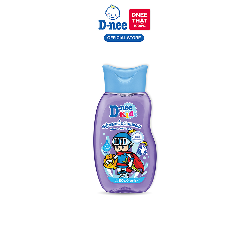 Tắm gội toàn thân trẻ em (>3 tuổi) D-nee 200 ML - Very Berry