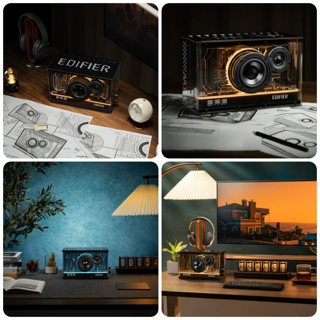 Loa Hi-Fi Bluetooth 5.3 Edifier QD35 series | Chipset DSP | Tabletop Speaker 40W | Bảo Hành 12 Tháng