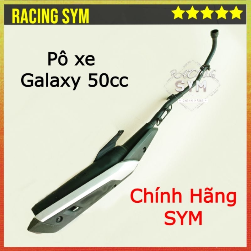 Pô xe Galaxy 50cc Chính Hãng SYM