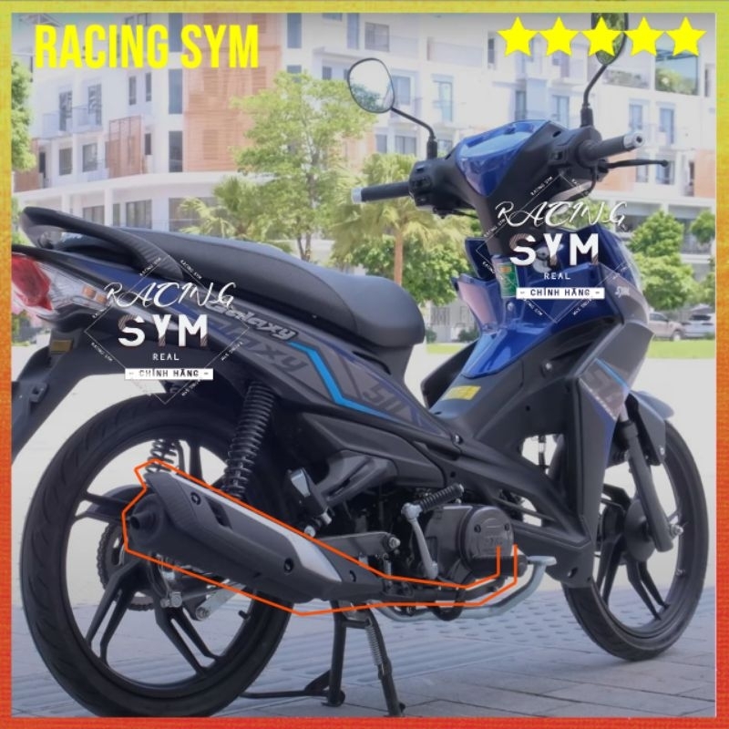 Pô xe Galaxy 50cc Chính Hãng SYM