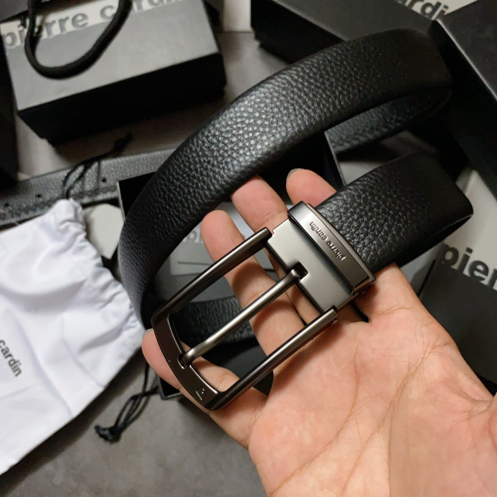 Nịt Pierre gài logo đầu khoá - nn401