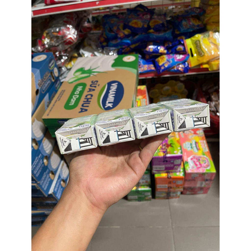 Sữa Tươi Mộc Châu Lốc 4 hộp x 110ml