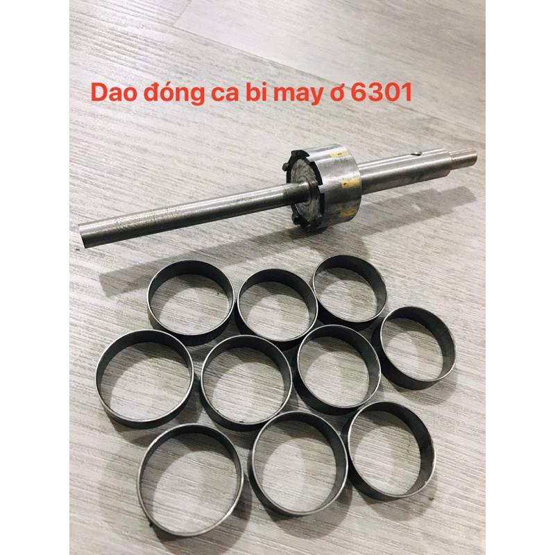 Dao tiện cabi 6201-6203-6300-6301 và 10 cabi đóng bi , bạc đạn bánh xe máy