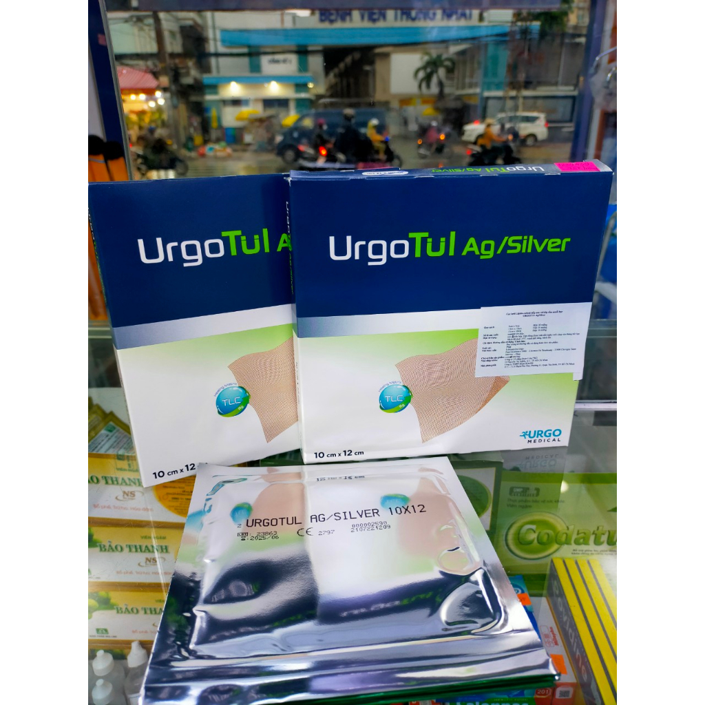 Gạc băng vết thương URGOTUL AG/SILVER