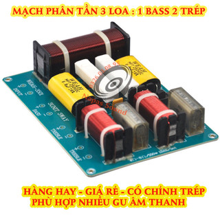 Phân tần thùng loa 1 bass 2 trép - giá 1 đôi - mạch phân tần 1 bass 4 treble - phân tần loa nằm