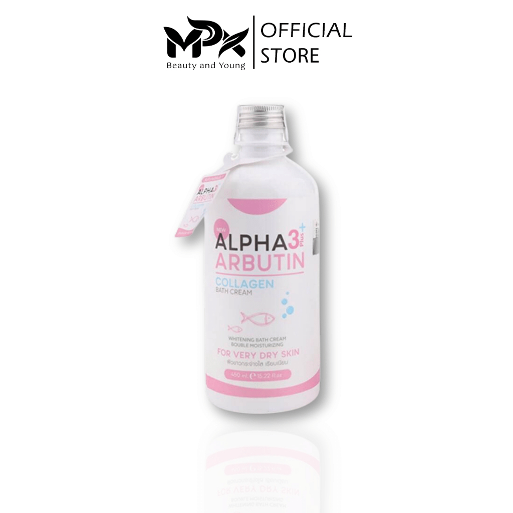 Sữa tắm Alpha Arbutin 3 Plus 450ml Thái Lan - Làm trắng, mịn da không gây bết dính - MPX
