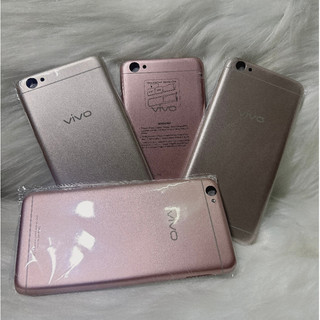 Bộ vỏ zin new vivo y55 ( nắp lưng, kính camera, nút nhựa nguồn với volum mới)