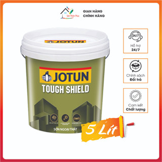 Sơn Jotun Tough Shield ngoại thất (5lít). Chống rong rêu & nấm mốc, dễ thi công.