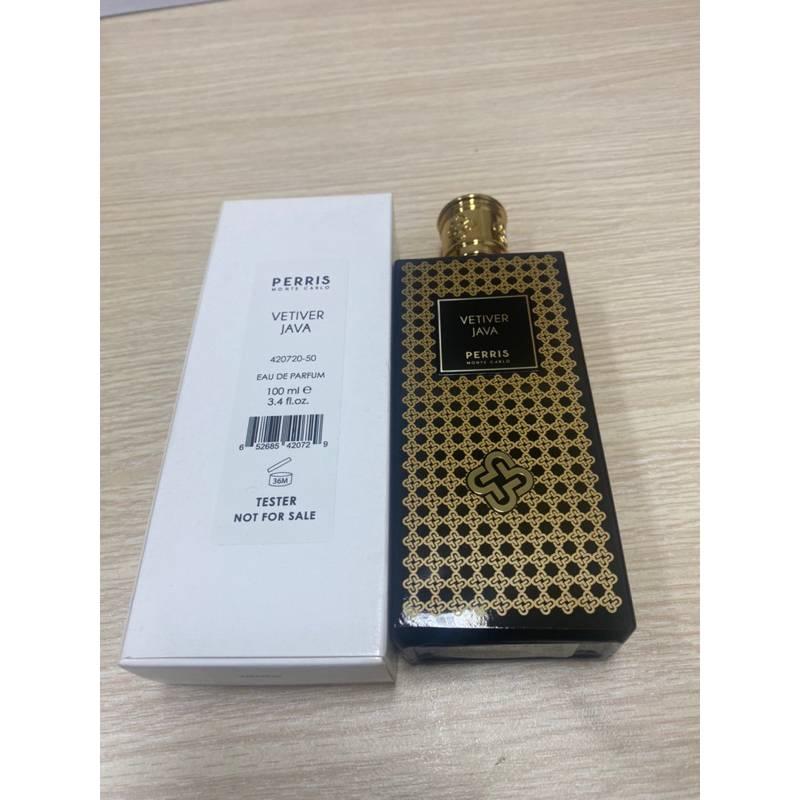 Nước Hoa Tester Perris Monte Carlo Vetiver Java EDP 100ml.Tester