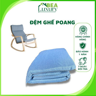 Đệm ghế poang ngắn, nệm ghế đọc sách thư giãn, đệm ghế bập bênh