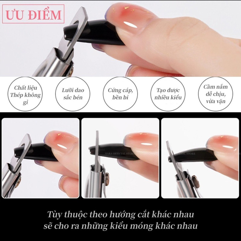 Kìm Bấm Móng Giả Giá Rẻ - Chuyên Dụng Cho Dân Làm Móng - Kìm Bấm Móng Giả Inox chuyên dụng Nail