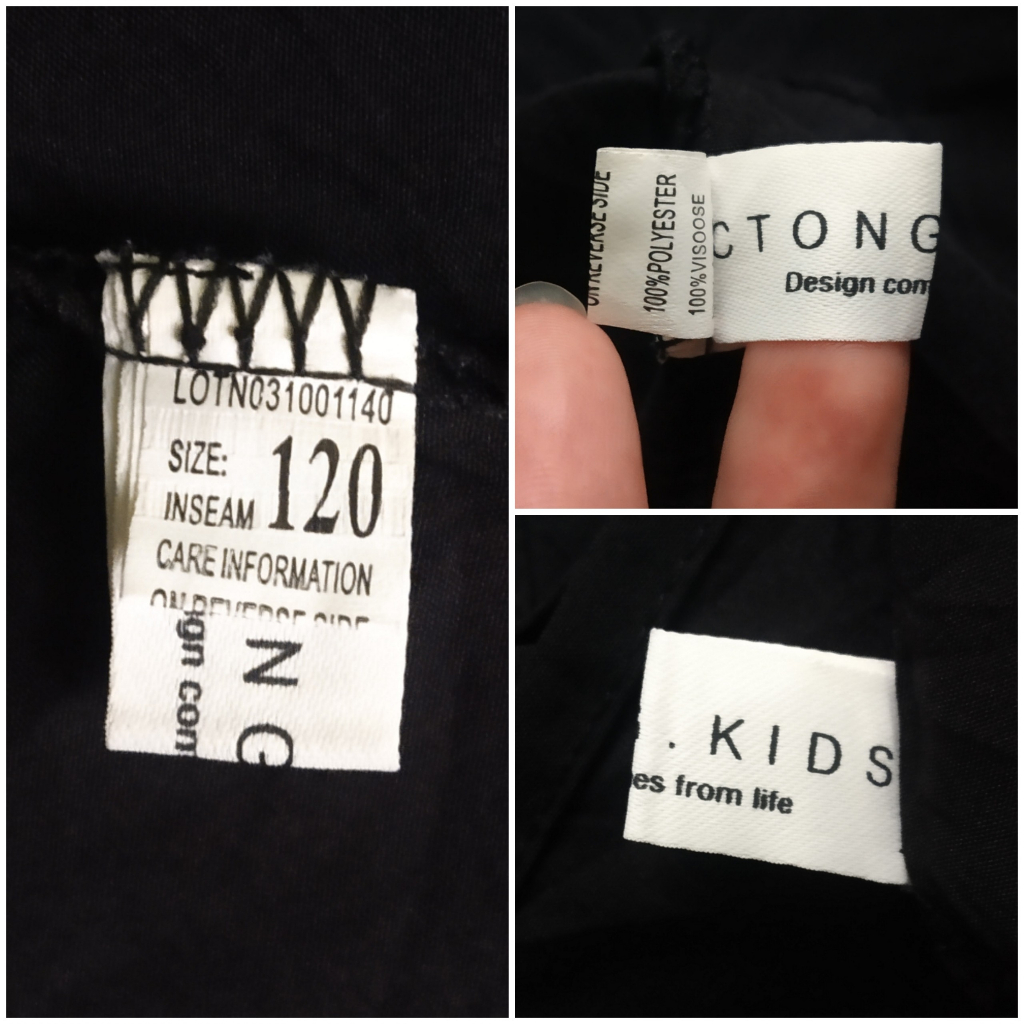 |2hand| Áo váy tay bồng - quần váy korea phối nơ bé gái