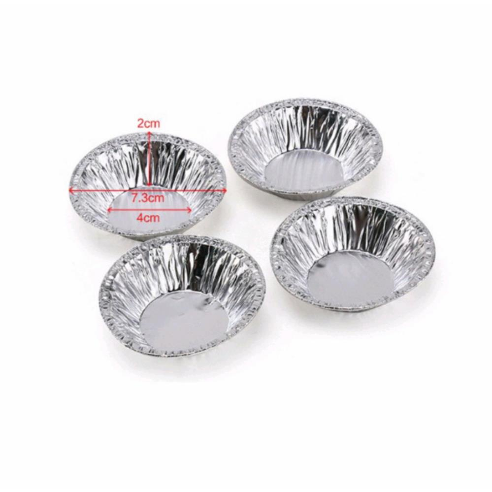 Set 50 chiếc khuôn bạc nướng hàu, nướng bánh, hấp trứng cực kỳ tiện lợi