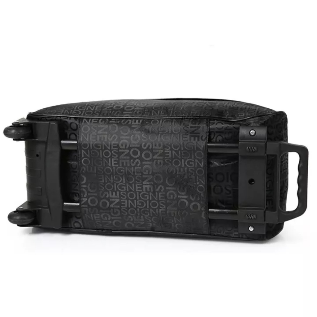 Túi Kéo Du Lịch Có Bánh Xe Hình Họa Tiết, Túi Xách Tay Du Lịch Size 24 Inch