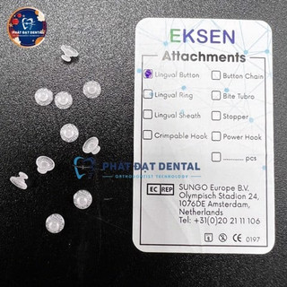 [ SHIP HỎA TỐC HCM ] Nút Dán Button Thẩm Mỹ ( Button Sứ ) Dùng Trong Chỉnh Nha