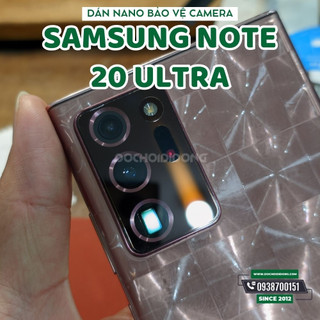 Miếng dán bảo vệ camera Samsung Note 20 Ultra nguyên liệu nano cao cấp