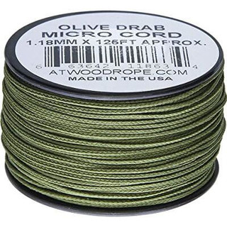 Atwood Rope - Dây Micro cord cuộn 38m màu Olive