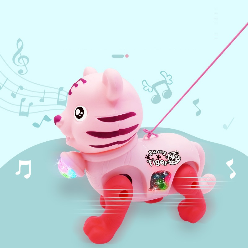 Đồ Chơi Hổ Dễ Thương, Thỏ Kute, Lợn Con Chạy Phát Nhạc Và Ánh Sáng Thích Thú Cho Bé Gái Bé Trai Vui Vẻ Cả Ngày