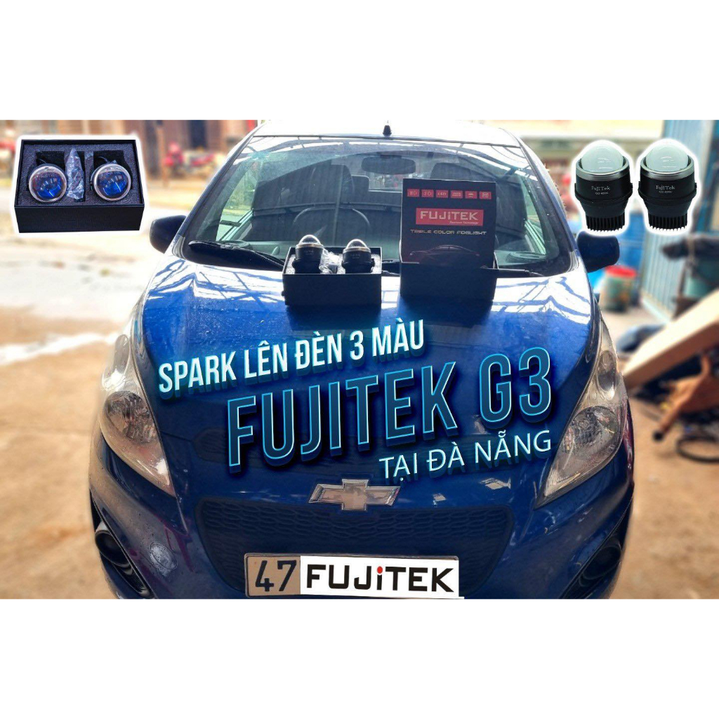 Bi gầm Led Chevrolet các dòng xe Fujitek 3.0 inch