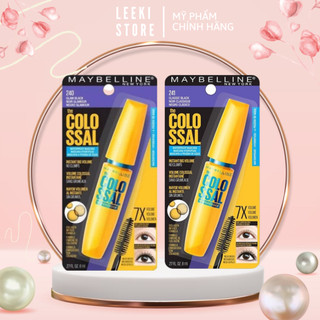 Mascara Maybelline Vàng 7X Cong Vút Dày Dài mi ,Chống Thấm Nước -Không Trôi,Không Lem