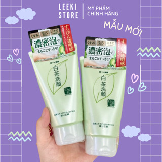 Sữa rửa mặt trà xanh Rohto Shirochasou Green Tea Foam 120g Nhật Bản