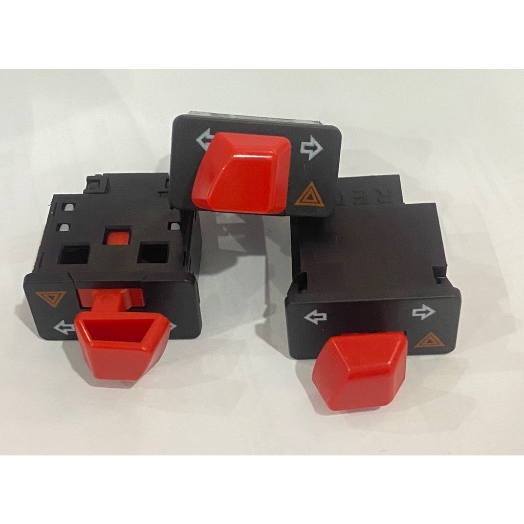 Công Tắc Hazard Nút Đỏ Nhập Thái Xịn Thay Thế Như Zin