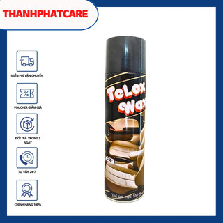 Chai xịt làm bóng da, dưỡng nhựa Telox Wax 550ml