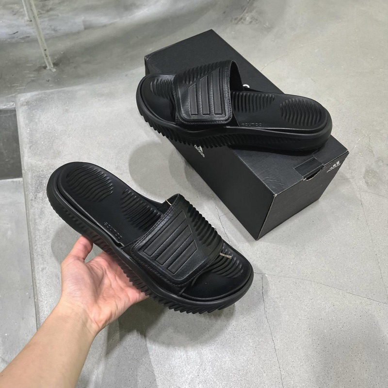 Dép Adidas Alphabounce V1 V2 Màu Đen Fullbox - GY9416
