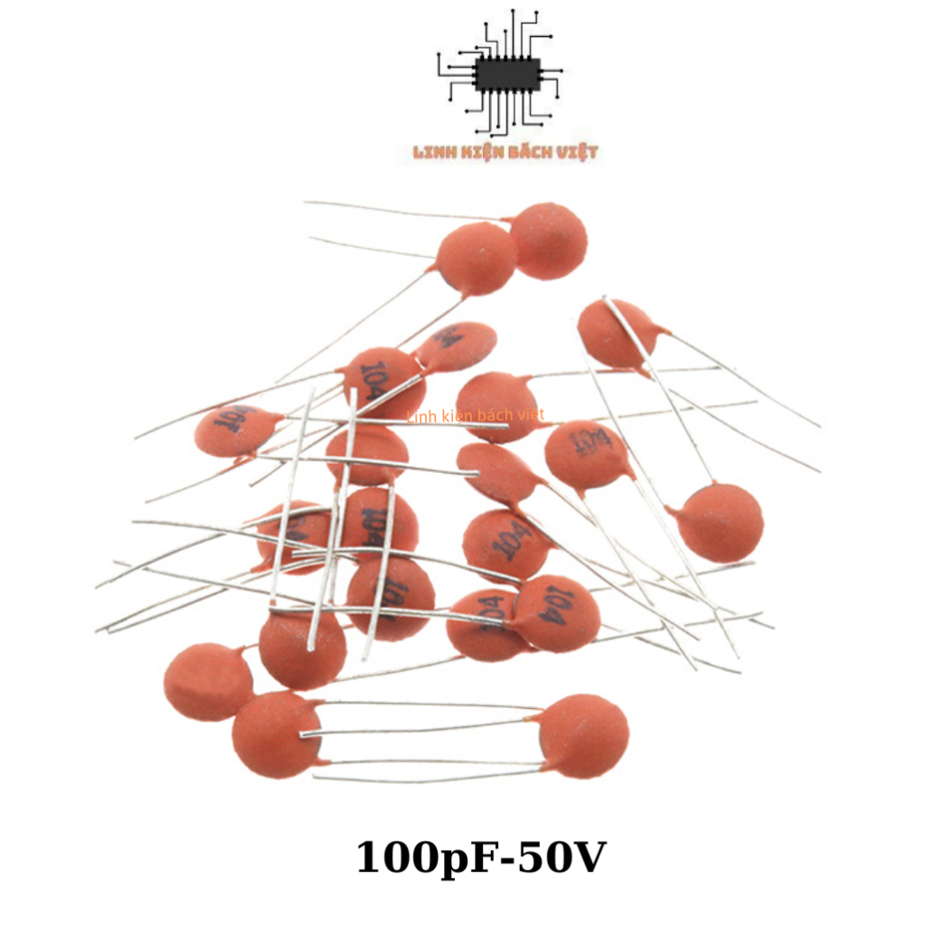 Tụ gốm 101 100PF 50V  chất lượng tốt (túi 10 con)