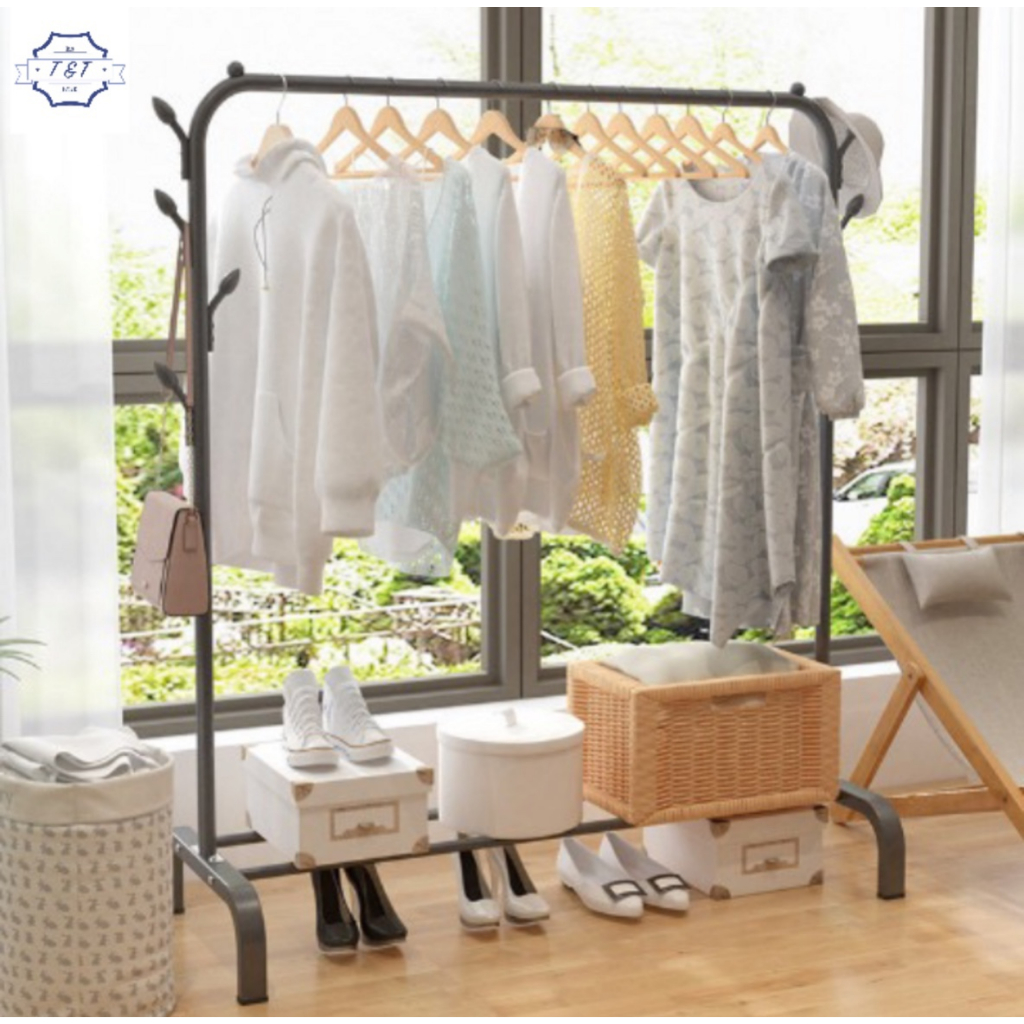 Kệ Treo Quần Áo 3 Trong 1 Thép Catbon Sơn Tĩnh Điện 3 Lớp Nhập Khẩu