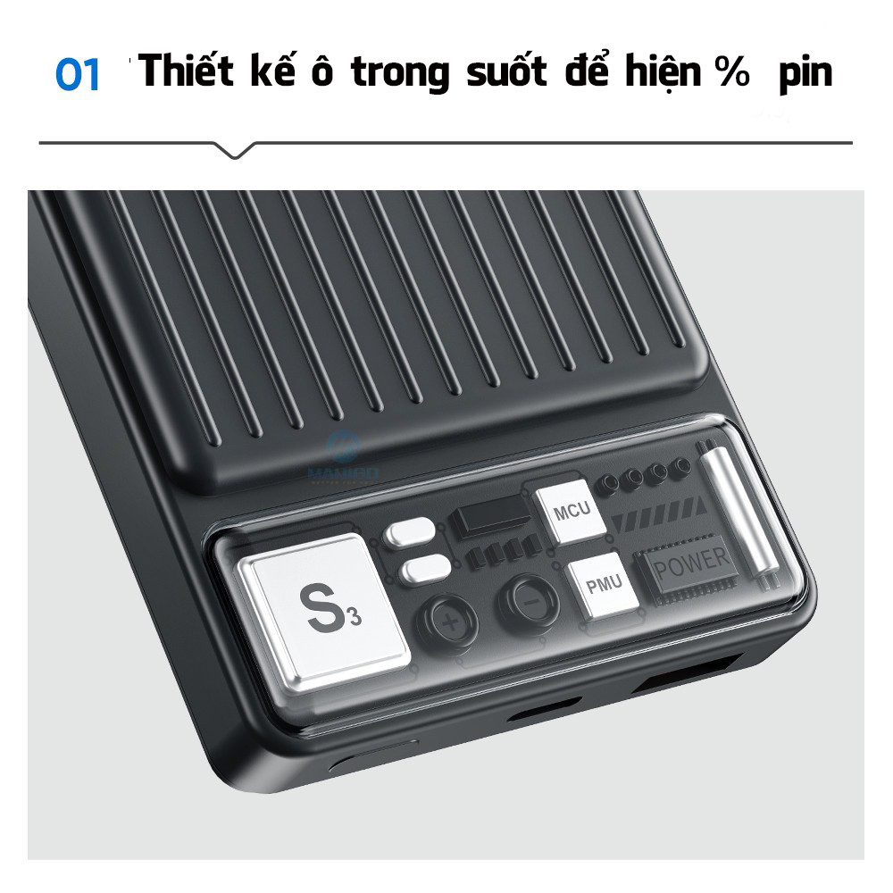 Pin Sạc Dự Phòng Dòng Du Lịch Rockspace P91 Sạc Nhanh PD20W 10000mA Hàng chính hãng bảo hành 12 tháng lỗi 1 đổi 1