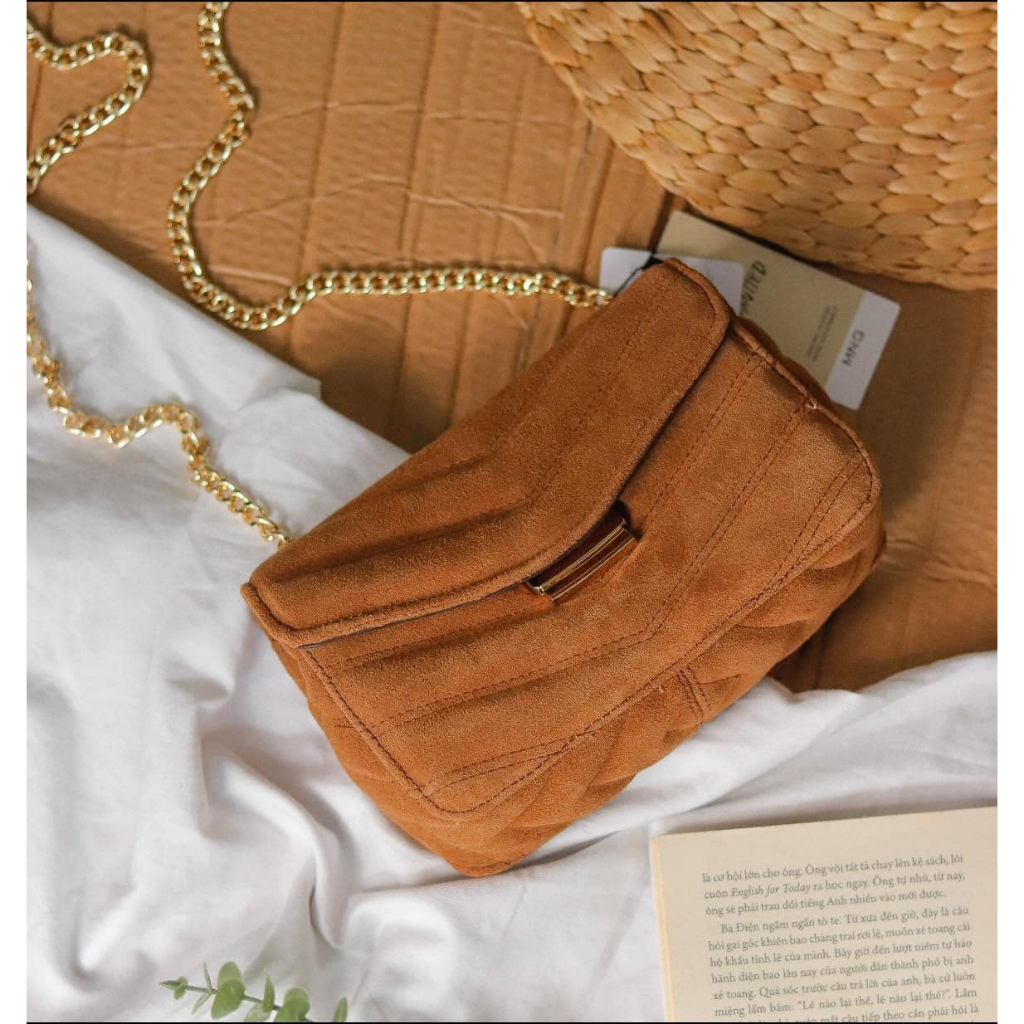 Túi Mango da thật hàng chính hãng