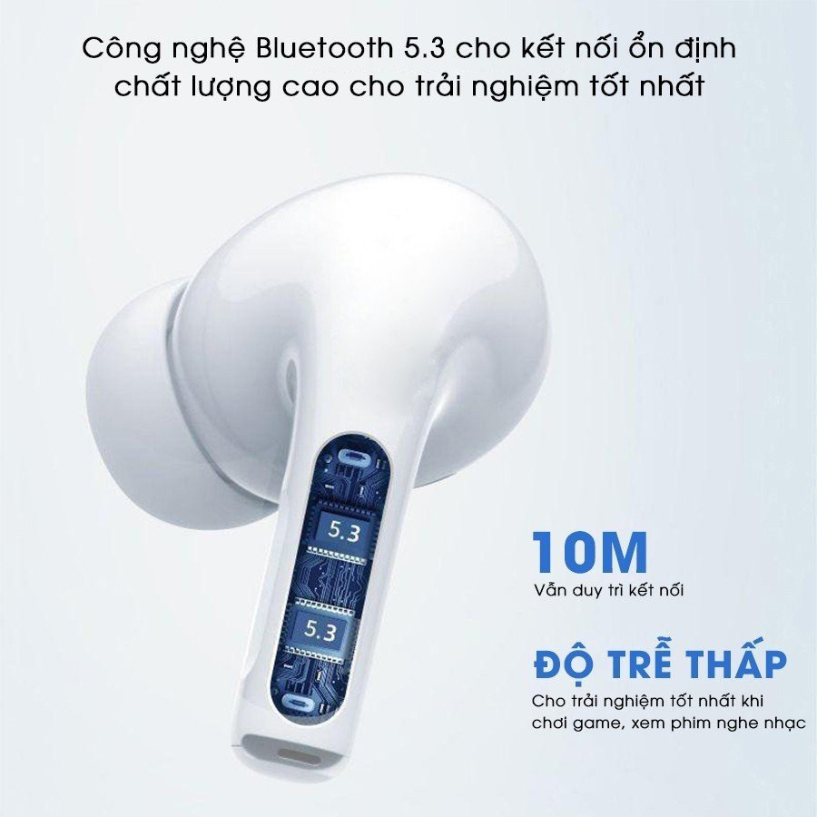 Tai nghe bluetooth không dây nhét tai chống ồn chính hãng ZUZG V2