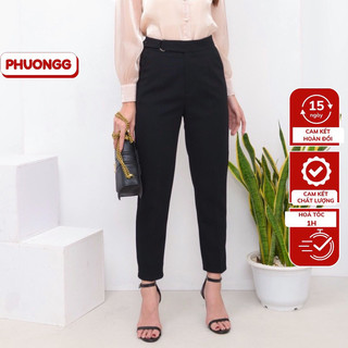 Quần baggy vải có đai D mã 666 ( ảnh thật - nhận hàng k ưng hoàn tiền)