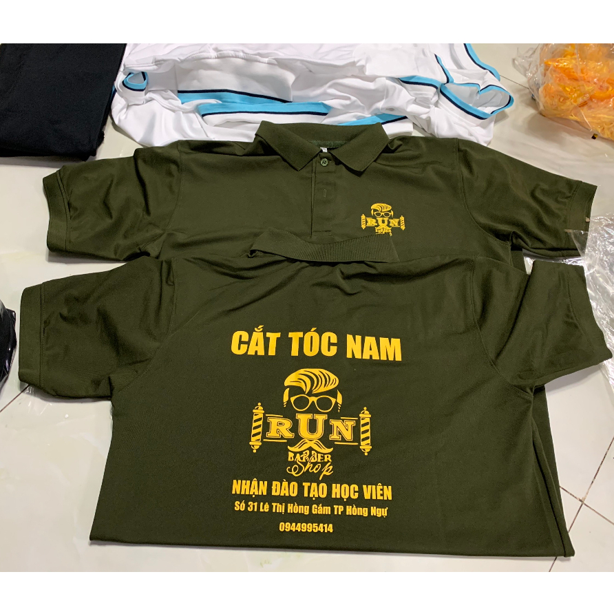 Đồng Phục quán cafe, nhóm, nhà hàng...Chất vải CÁ SẤU MÈ thoáng mát