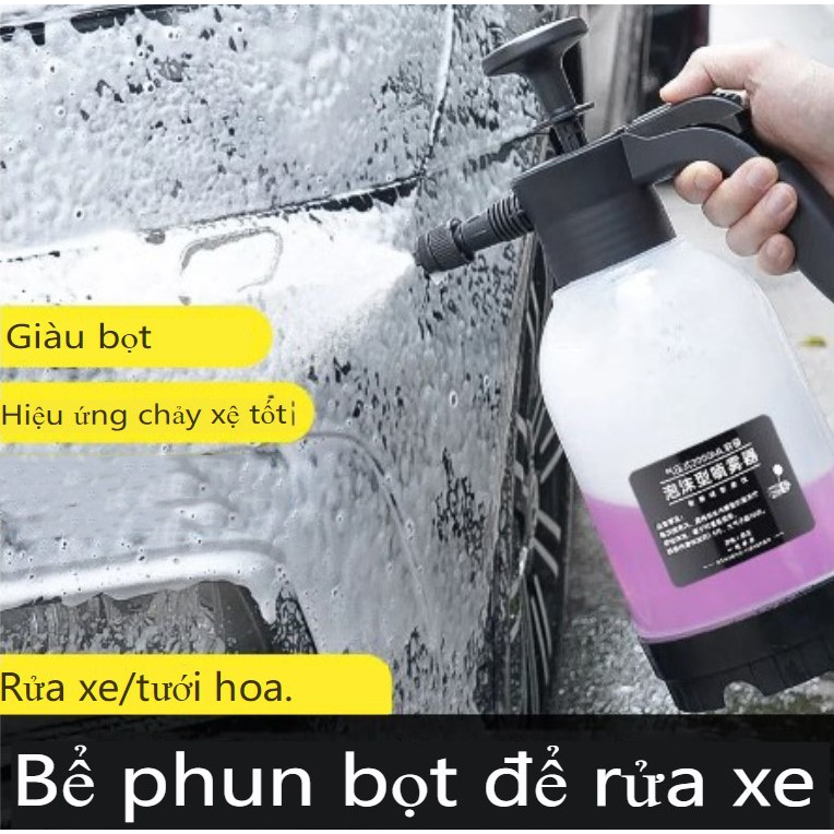Bình Xịt Bọt Tuyết Rửa Xe Hơi Cầm Tay 2l Yb