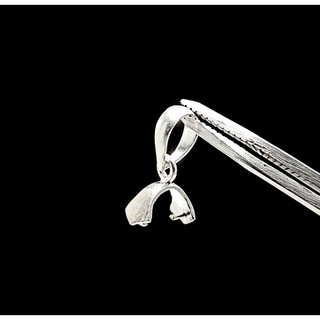 Phụ kiện trang sức Móc Bạc mặt đá
