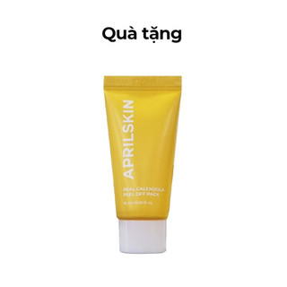 Set mini 3 tuýt mặt nạ lột tẩy tế bào da chết aprilskin real calendula peel off pack hsd 10/2023
